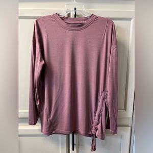 001 LuLuLemon Side cinch Long Sleeve pullover